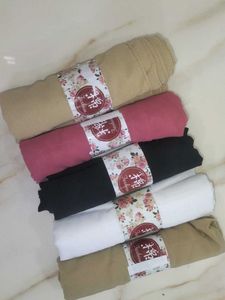 Soft Cotton Scarves for Women 5pc