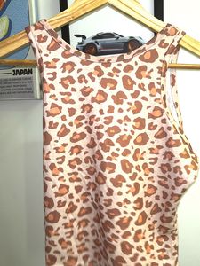 URBANIC Leopard Print Tank Top