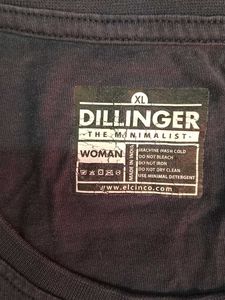 DILLINGER Navy Blue Oversized Tshirt