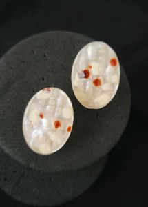 Unique Oval Earrings