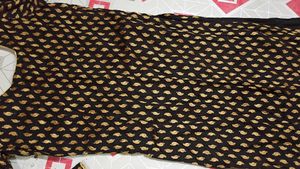 Elegant Printed kurta black colour