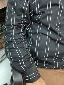 Men's Striped Button-Down Shirt