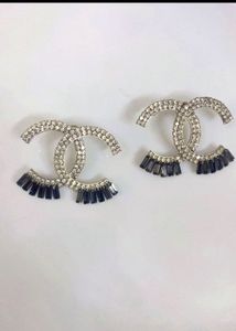 New Designer Inspired CC Stud Earrings