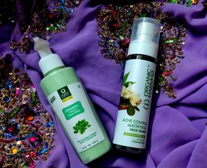 Organic Harvest Face Wash & Toner Set