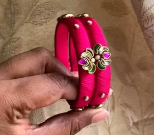 Silk Thread Bangles any one pair