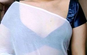 deep neck blouse (non padded)