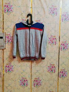 🇳🇿💫🎀Men's Grey Zip-Up Hoodie