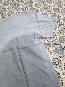 Vero Moda Blue Casual Tunic Top