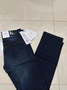 Men Calvin Klein Dark Washed Jeans