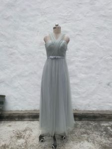 Elegant Tulle Maxi Dress
