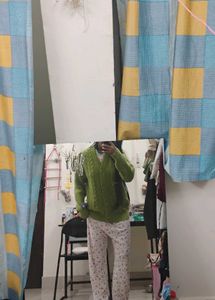 Vintage Green Knit Cardigan🍃