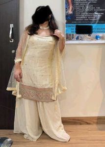 Elegant kurti plazo set with dupatta