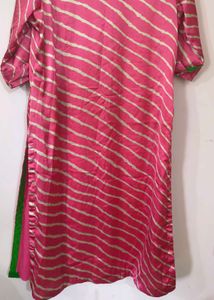 Lehriya Pink Kurta