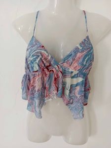 Swirl Print Camisole Top