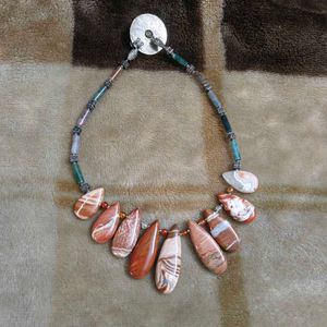 Red Jasper SLA Necklace