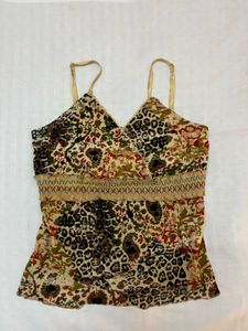 Boho Print Camisole Top
