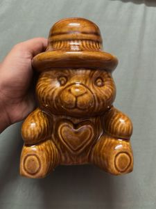 Cute Ceramic Teddy Bear Showpiece
