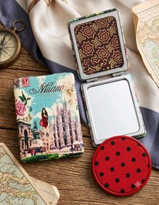 Vintage Milano Compact Mirror &amp; Ladybug (Mirror se