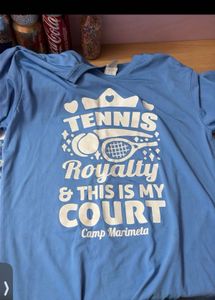 Blue Tennis Royalty T-Shirt
