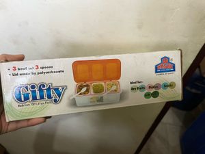 3 Compartment Food Container