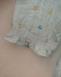 Cute Blue Pajama Set