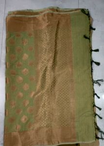 Elegant Brocade Blouse with Saree
