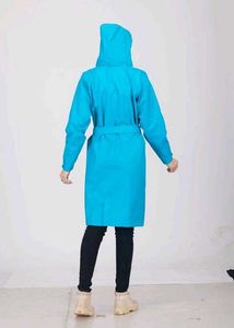 Zeel Teal &amp; Yellow Rain Coat