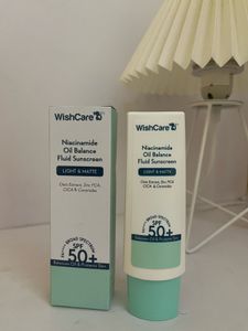 WishCare Niacinamide Oil Balance Fluid Sunscreen S