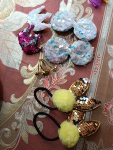 Hair Accessories, Clip And Belt