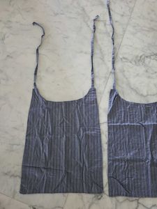 Stripe Pattern Bibs For adults