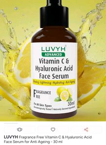 LUVYH Vitamin C & Hyaluronic Acid Serum