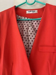Summer Blazer Orange