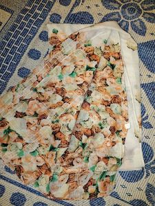 Bohemian Floral Print Scarf