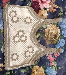 Boho Crochet Floral Tank Top