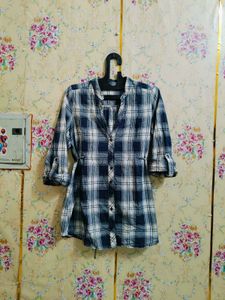🇳🇿💫🎀Chic Plaid Button-Down Shirt Dress