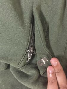 Olive Green Wide Leg Pants