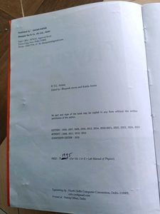 Sl Arora Class XII Volume I &amp; II 2026-27