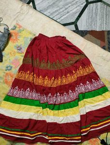 Bohemian Tiered Maxi Skirt