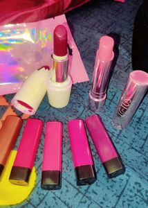 💄 Lipstick Bundle | 7 Pcs | Lightly Used (2–3 Tim