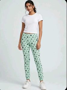 Cute Printed Leggings - Set of 2