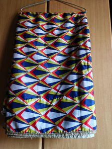 Vibrant Ethnic Blouse and Saree Set