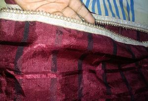 Elegant Maroon Saree