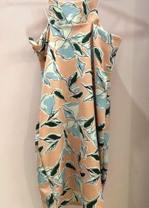 Floral Print Midi Dress| Size XS