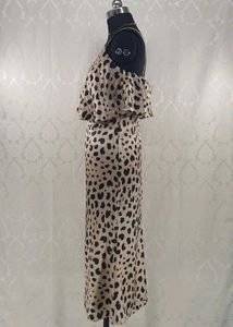 Korean Leopard Print Slip Dress