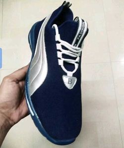 Stylish Navy Blue Sneakers