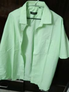 Men's Light Green Shirt