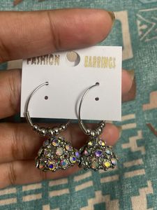 Sparkling Jhumka Earrings