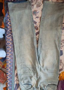 Savana Light Blue Straight Fit Jeans for Women |