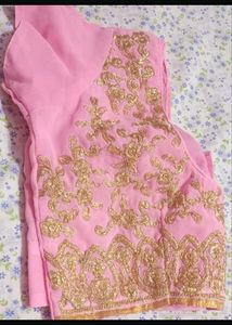Pink Embroidered Blouse