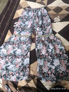 Floral Kurta and Palazzo Set